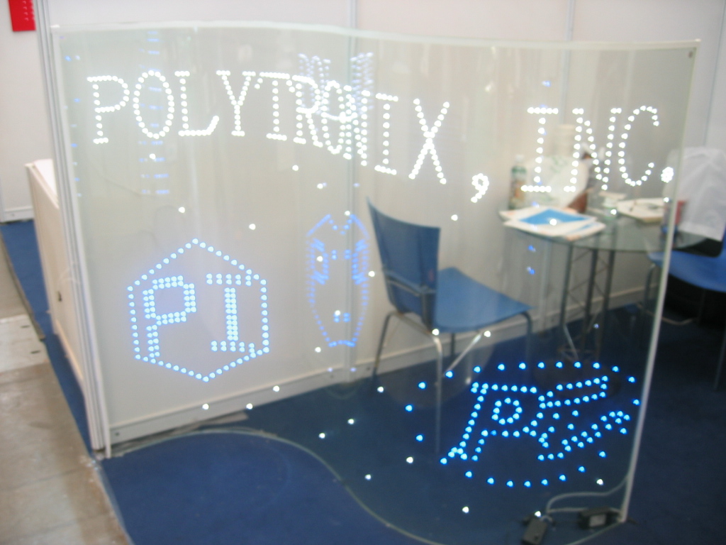 PolyMagic LED光源玻璃